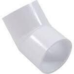 LASCO 417020BC PVC Sch40 Ell, 2&quot; 45Deg