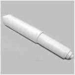 PlumbPak PP835-5 White Plastic Toilet Paper Roller