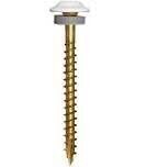 GRK 120670 White SS Cabinet Screws, 8X1-1/2&quot; 80Pk