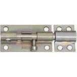 National Hardware N162-370 Pad-Lock Barrel Bolt, 4&quot; Zn Pltd