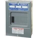 Square D HOM612L100SCP Main Lug Load Center, 6 Space/12 Circuit