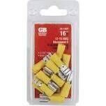 GB 20-145F Yellow Female Wire Disconnect, 12-10Ga   16Pk