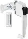National Hardware N213-074 White Push Button Storm Door Latch
