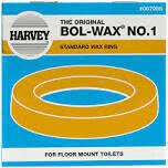 Harvey 007005-48 Wax Toilet Ring, 5-1/2&quot; Dia.