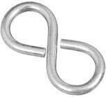 National Hardware N121-319 810 Closed S-Hooks Zinc Pltd
