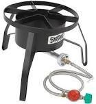 Bayou Classic SP10 Single Burner Propane Cooker Stove, 55,000Btu