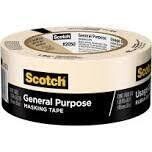 Scotch 2050.2 Masking Tape, 2&quot;X60Yd