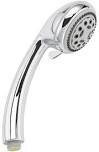 PlumbPak K721CP Polished Chrome 5-Function Shower Head