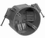 GB Box-NC20 Polycarb New Work Ceiling Box, 20cu, 50Lb rated