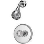 Boston Harbor GU-F1010207CP Chrome Shower Faucet w/1 Acrylic Knob