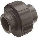 B&amp;K U-1000-T SCH80 PVC Threaded Union, 1&quot;