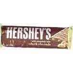 Hershey's Milk Chocolate Candy Bar w/Almonds