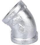 ProSource 4-1G Galv. Steel Pipe Ell, 1&quot; 45Deg