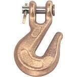 Campbell T9501524 Gr43 Clevis Grab Hook, 5/16",  3900Lb WLL