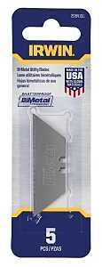 Irwin 2084100 Bi-Metal Utility Knife Blades,  5PK