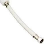 PlumbPak PP23871 Vinyl Toilet Supply Line, 7/8CX3/8CX12&quot;