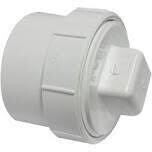 CANPLAS 193703AS PVC DWV Clean-Out w/Thrdd Plug, 3&quot; Spigot