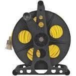 PowerZone ORCR3002 Cord Storage Reel w/Stand, 100Ft X 16AWG Capacity