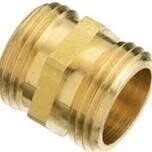 Brass Hose Adaptor, 3/4MHTX3/4MHT