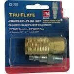 Tru-Flate 13-201 Air Coupler/Plug Set