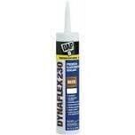 DAP 18418 Dynaflex 230 Brown Acrylic Latex Caulk, 10.1oz