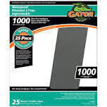 Gator 3280 Waterproof Sandpaper , 600G Single Sheet