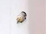 Lighted Male Cord End, 15A, 125V