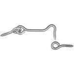 National Hardware N117-952 Hook &amp; Eye, 2-1/2&quot; Znc Pltd