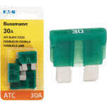 Bussman BP/ATC-30-RP Auto Blade Fuses, 30A, 5Pk