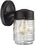 Boston Harbor W15BK01-33883L Outdoor Wall Porch Light