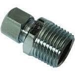PlumbPak PP74PCLF Straight Connector, 1/2MPX3/8C