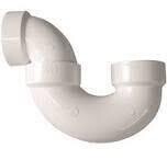 CANPLAS 193201S PVC Glue Style P-Trap, 1-1/2&quot;