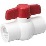 B&amp;K 107-134HC PVC Ball Valve, 3/4&quot; FPT X FPT