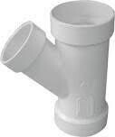 CANPLAS 192326L PVC DWV Reducing Wye, 3&quot;X3&quot;X2&quot;