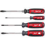 Milwaukee USA Cushion Grip 4Pc ScrewDriver Set