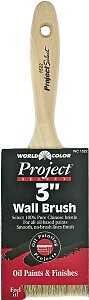 Linzer 1522-3 Wood Handle/Poly Paint Brush, 3&quot;