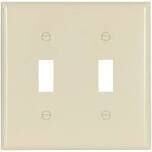 Eaton 2139LA-BOX Lt Almond Switch Cover, 2G