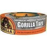 Gorilla 105634 Silver Tape, 1.88&quot;X35Yd