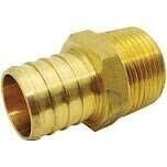 Apollo APXMA134 Brass Pex Male Adaptor, 1&quot;Pex X 3/4&quot;MPT