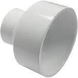 IPEX 193023 PVC DWV Reducer Coupler, 3&quot;X1-1/2&quot;