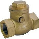 B&amp;K ProLine 101-006NL Brass Swinging Check Valve,  1-1/4&quot;