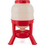 Miller DOMEFDR45 Little Giant Plastic Dome Poultry Feeder, 45Lb.