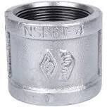 ProSource 21-2G Galv. Malleable Iron Pipe Coupler, 2&quot;