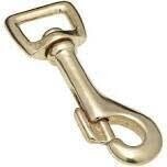 Baron 232 Rigid Bolt Snap, 1/2&quot; Nckl  60Lb WLL