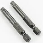 GRK 187451 Black T-30 X2&quot; Bits, 2pk