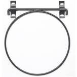 Scenic Road Fold Down Wall Mount Pail Holder - Pwdr. Ctd, up to 24 Qt Pail