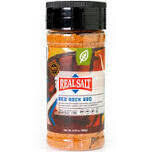 Redmond Real Salt Seasonings Red Rock BBQ Shaker,  6.31oz