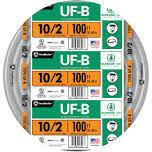 Southwire 10/2UF-WGX100Ft Building Wire