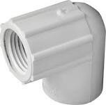 LASCO 407005BC PVC Sch40 Ell,  1/2&quot; Slip X FPT