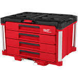 Milwaukee PackOut 4-Drawer Tool Box